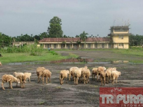 Uncertainty looms large over the once started Kailashahar aerodrome